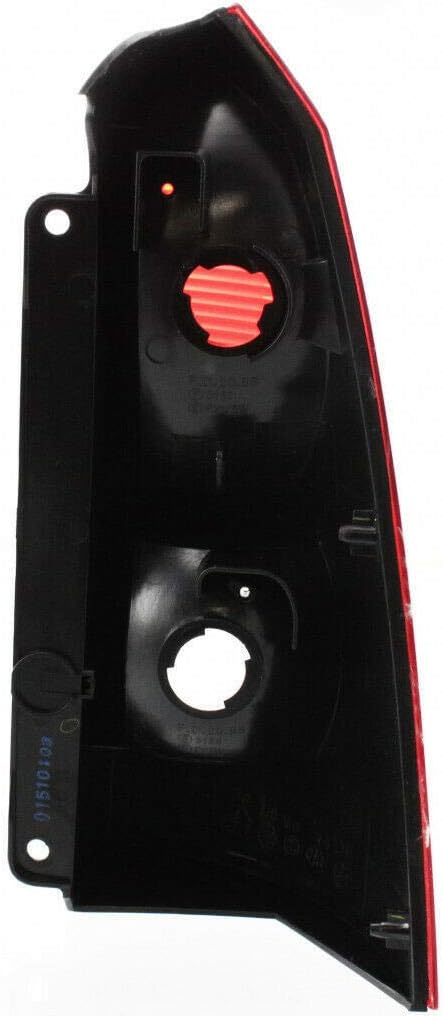 For 2003-2007 Ford Focus Tail Light Driver & Passenger Side FO2800192, FO2801192 - Replaces 2S4Z 13405 CA, 2S4Z 13404 CA ;4dr wagon; w/black housing