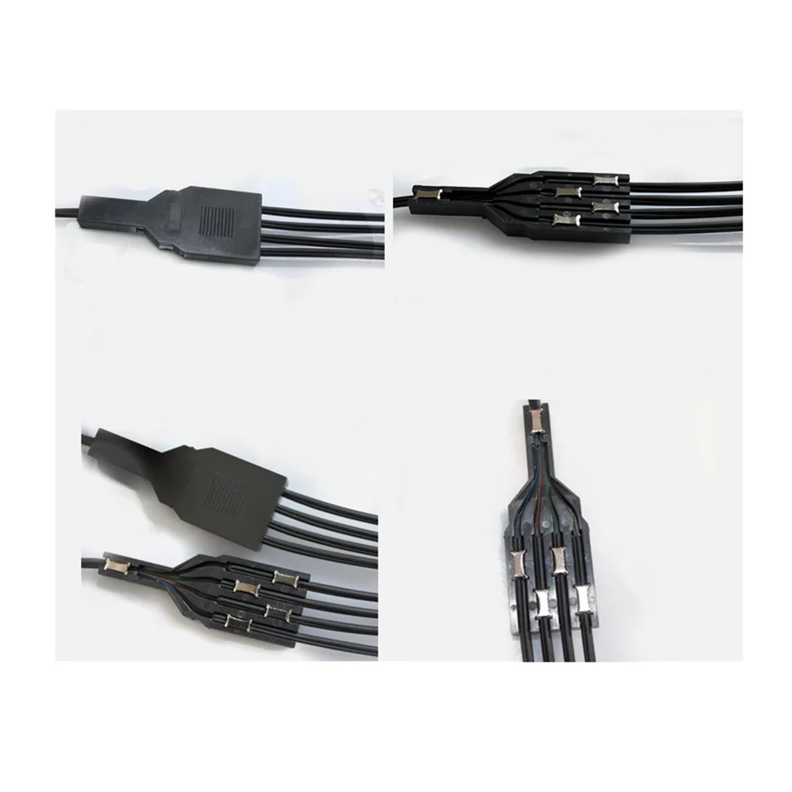 Cavalier de Cordon de Brassage Fibre SC avec connecteur LC SC FC St UPC A-pc, FTTH extérieur, 3 Acier, 4 cœurs, 200 m(FC UPC to FC UPC)