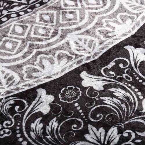 Tapis lavable 190x300 cm antidérapant résistant aux bruits