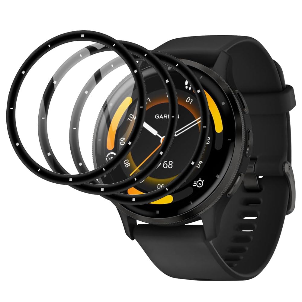 Amazon.co.jp: For Garmin Venu 3 保護フィルム 1.4 インチ【3枚セット 