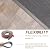 10Ft Floor Transition Strip, Self Adhesive Carpet Edging Trim Strip, Threshold Strips for Threshold Height Less Than 5 mm (Grey)