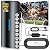 3200+ Miles Range Upgraded TV Antenna, Strongest Digital Antenna for Smart TV Indoor Outdoor with Amplifier, Long Range 360° Reception HD Local Channels, Supports 8K, 4K, 1080P for All TVs-38FT Cable