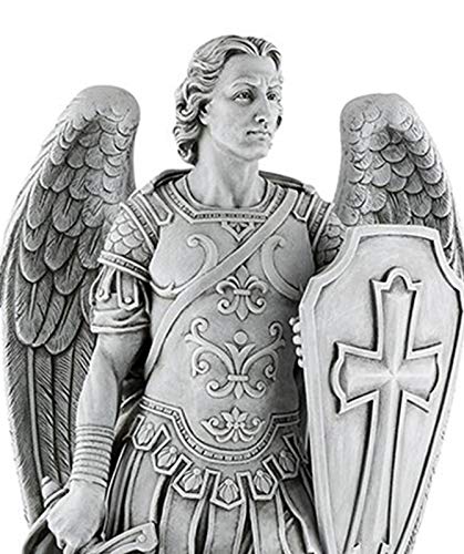 Estatua de Arcángel San Miguel Guerrero 24 pulgadas miniatura 4