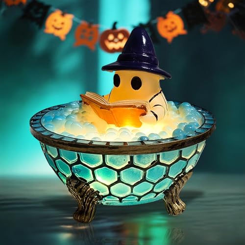 Halloween Ghost Bubble Bath Lamp,Cute Bathtub Ghost Night Lights ...