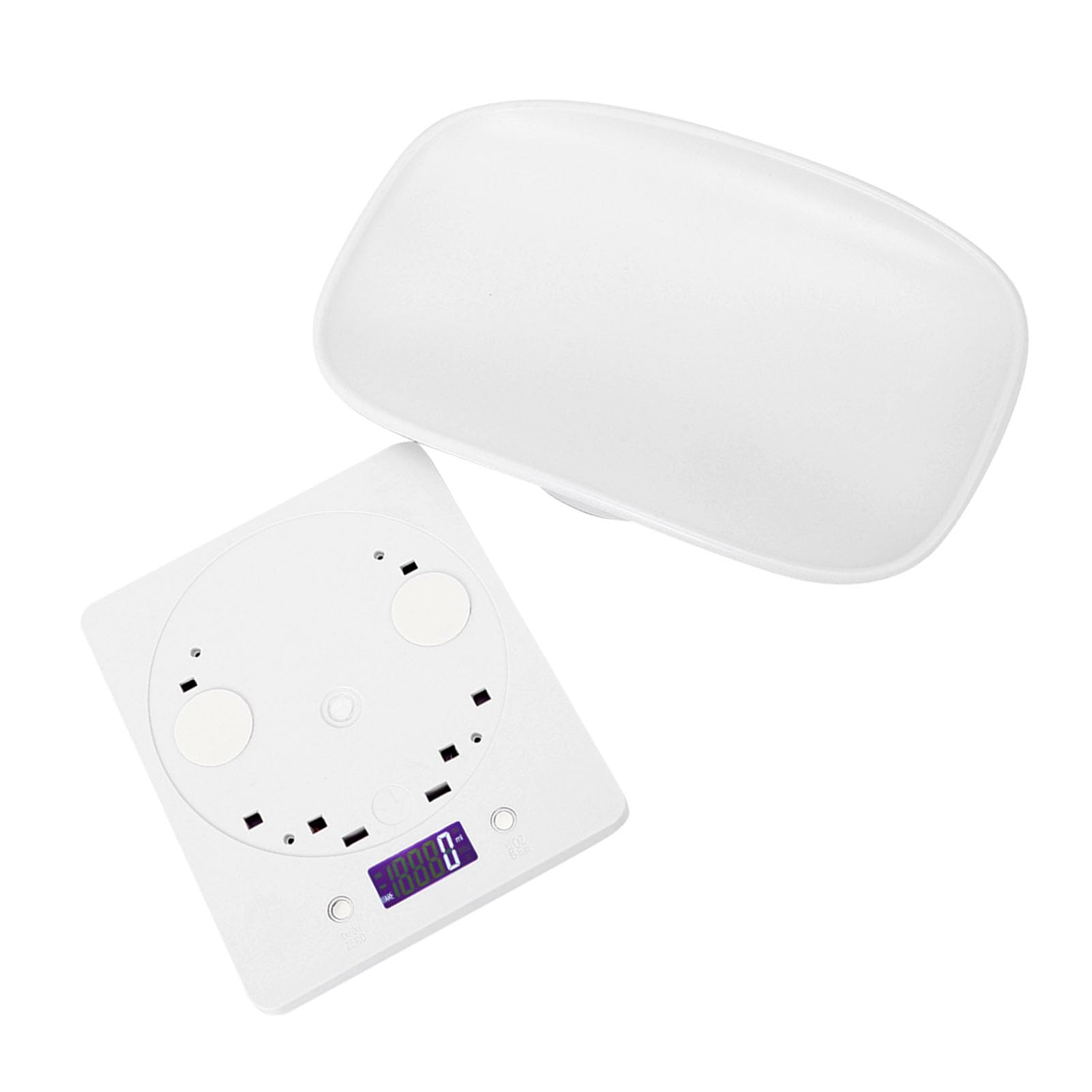 10kg/1g Bilancia Neonato Digitale, Bilancia Bambini, Bilancia per Neonati Digitale Professionale per Gatti Cani Piccoli Animali, Bilancia Elettronica Portatile con Vassoio