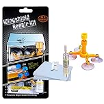 Manelord Car Windscreen Repair Kit for Chips and Cracks, Bulls-Eye, Spider Web, Star-Shaped, Nicks, Half-Moon Crescents