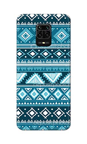 Image of PRINTFIDAA Coloured Tribal Pattern Hard Back Cover for Redmi Note 9 Pro /Note 9 Pro Max /Redmi Note 10 Lite Back Cover -(P6) KAT1008