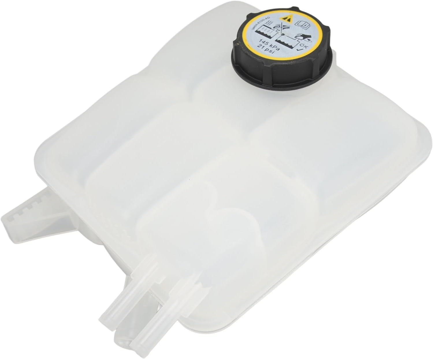 Tanque de refrigerante Tanque de recuperación de refrigerante para automóvil Contenedor de botella de expansión con tapa para 3 2004-2012 LF8B-15-350B