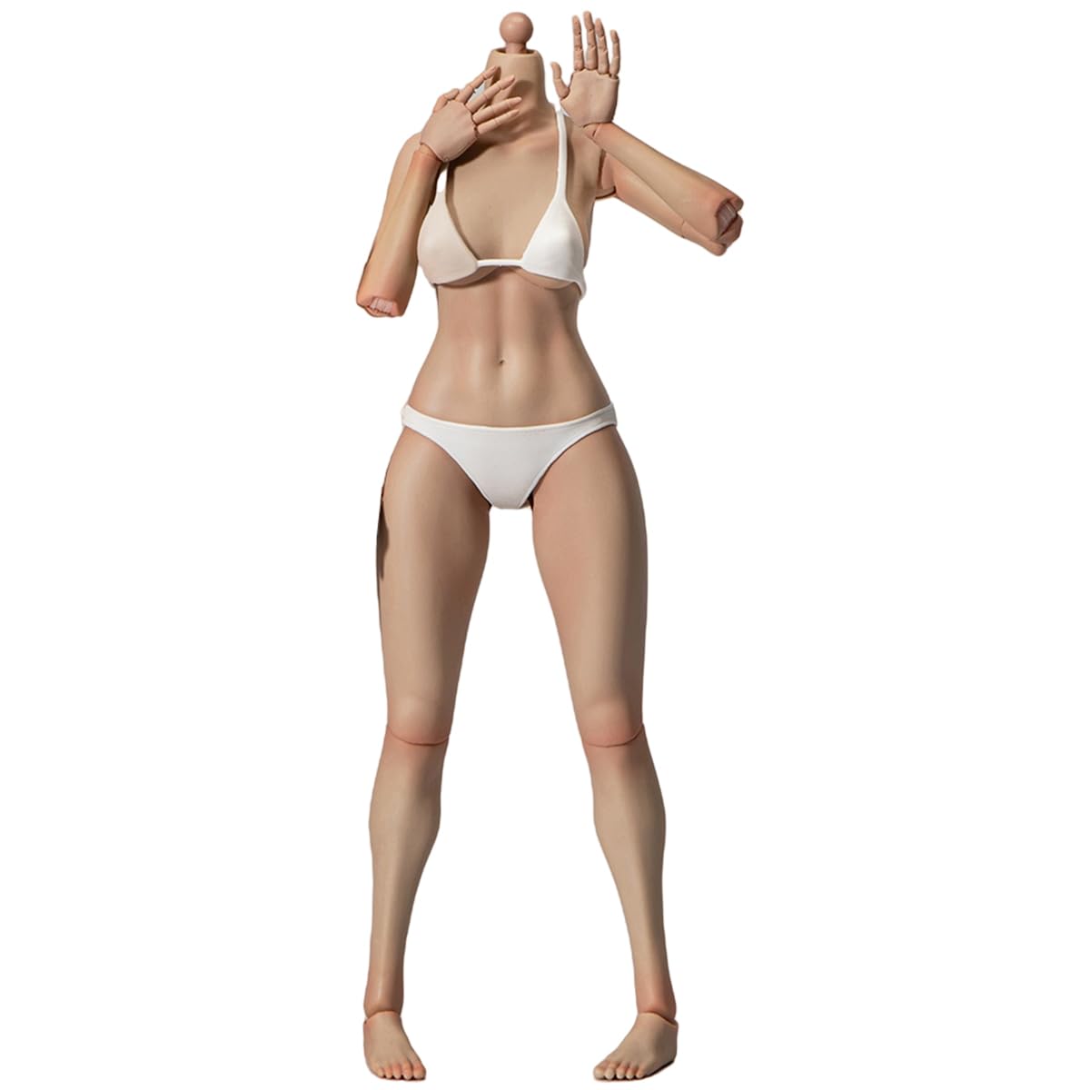 HiPlay True1Toys 1/6 Narrow Shoulder Fully Articulated Medium Bust Light Wheat Female Jointed Action Figures Body