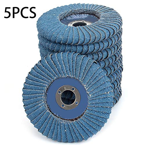 Disques à lamelles pour meuleuse d'angle pour éliminer la rouille sur métal grain 60 zircone