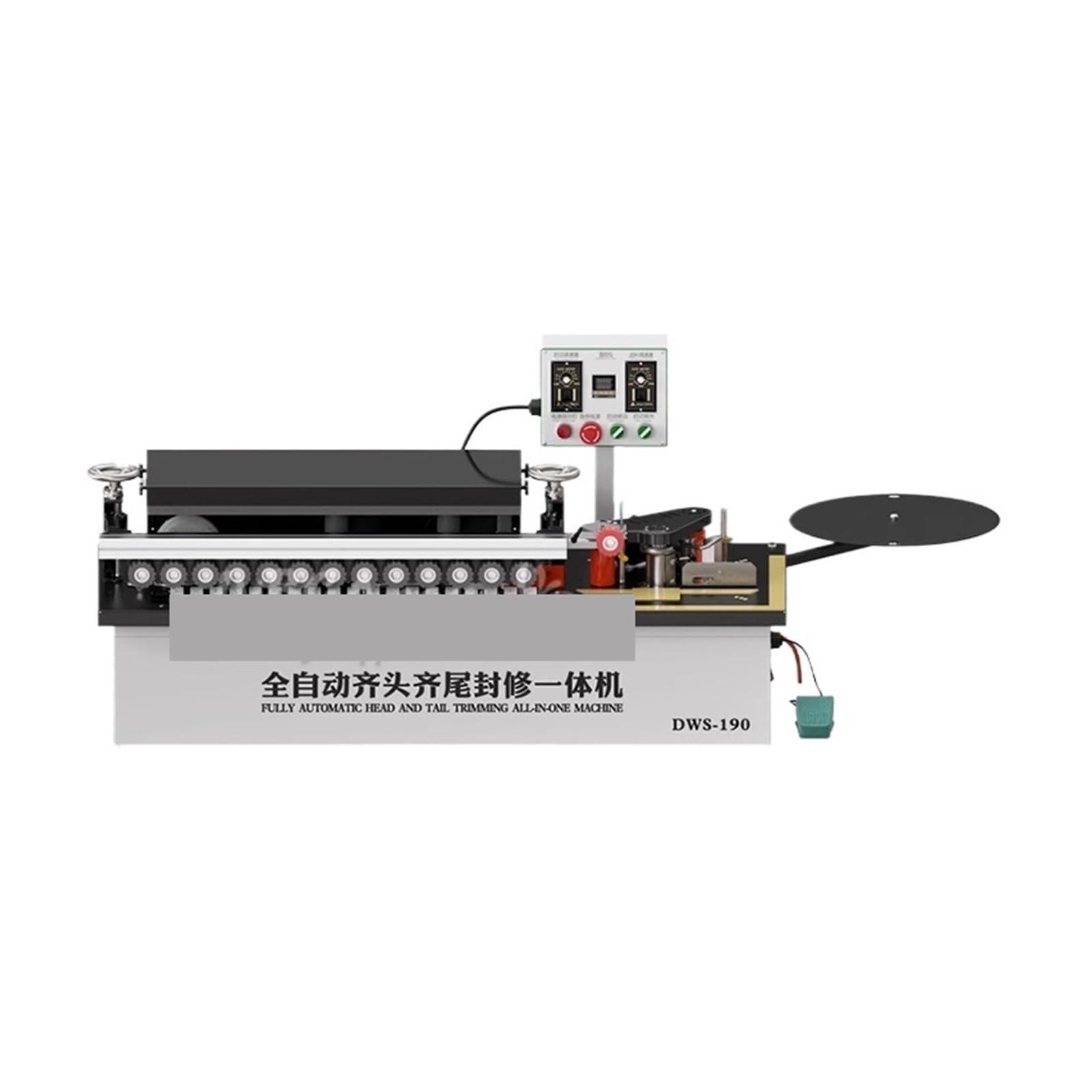 LY-DWS190 LY-DWS210 LY-1280 Edge Banding Machine Fully Automatic Trimming Curved and Straight Dual Use Stable Belt Feeding Speed and Efficiency Improvement(Set 3)
