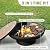 Panovue 32in Fire Pit Table with Lid,Heavy Duty and Deep Fire Bowl,Outdoor Wood Burning BBQ Grill Firepit Bowl with Cover Lid, Fire Pit for Outside Table for Backyard Bonfire Patio Picnic