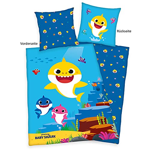 Herding Set di Biancheria da Letto, Cotton, Blu