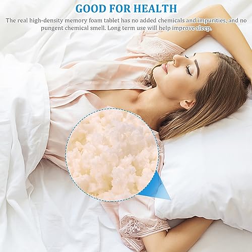Mousse à mémoire de forme déchiquetée de 1 kg pour rembourrage et recharge de pouf