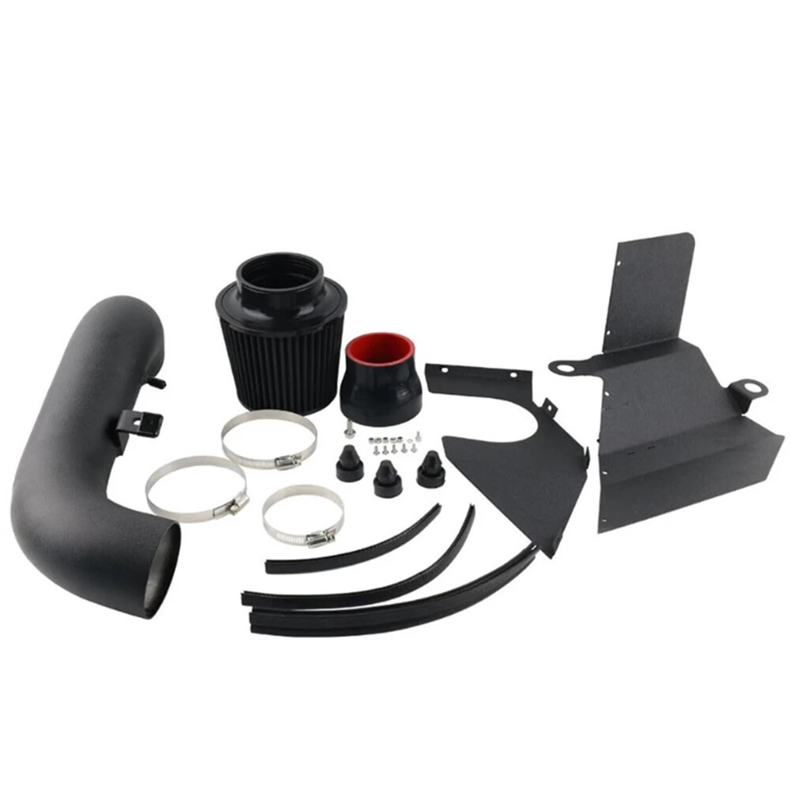 Zestaw dolotowy powietrza Pasuje do VW Golf GTI MK7 Passat Touran Jetta EA888 2.0T Audi A3 TT S3 Zestaw dolotu zimnego powietrza(Black)