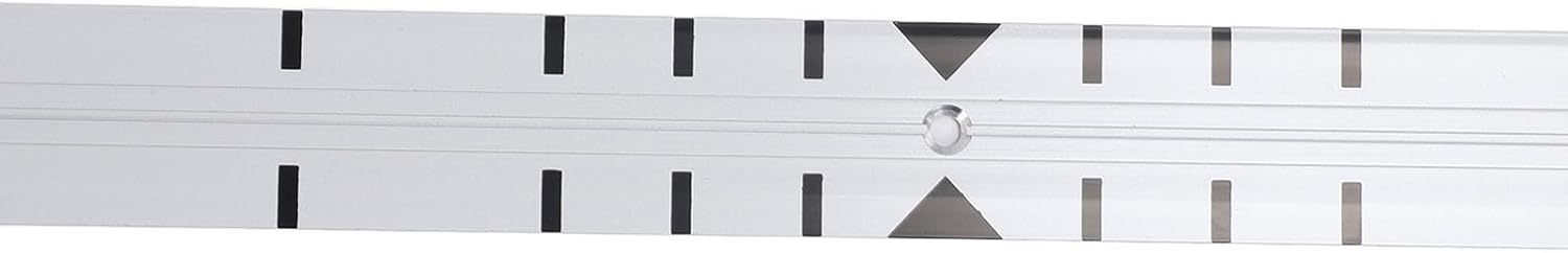 Alignment Stick & Putting Rail, Directional Indicator Golf Putter Ruler Aid for Stroke Consistency & Accuracy, Portable Aluminum Training Equipment, Ideal Set for Golfers