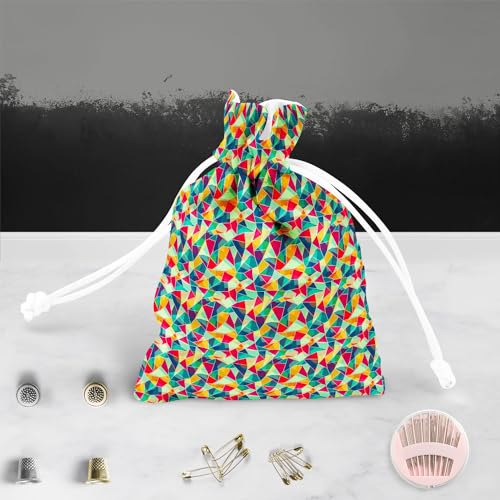 Image of ArtzFolio Mosaic D1 | Pouch Wrist Potli Bag | Bag for Weddings & Casual Parties