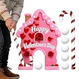 Komplettes Set zum Golfspielen am Tag des Heiligen, Indoor-Aktivitäten, leicht tragbar für die Feier, Golfstrecke für Partys, komplett mit Bällen und – für Paare Männer Frauen Golfer