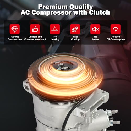 Image of CCIYU AC Compressor w /Clutch for Jeep Patriot 2.0L 2008