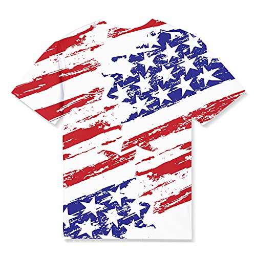 Image of Linnhoy Kids 3D Print Fashion Graphic T-Shirts for Boys Girls 6-16 Years