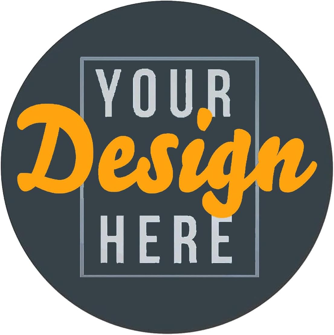 Custom Stickers for Weddings, Birthdays & Businesses - Personalized Labels with Your Logo - Waterproof, Fade and Heat Resistant - Pack of 100-1000 (Custom Image, 3.5 Inch)