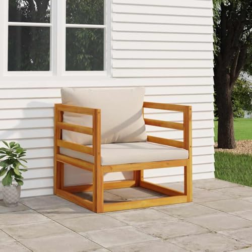Fauteuil de jardin modulable en acacia massif pour optimiser les balcons - 3