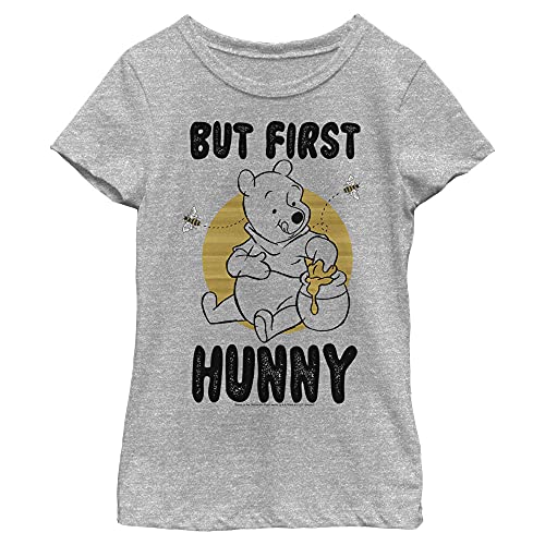 T-shirt Disney Winnie l'Ourson gris chiné fille taille L