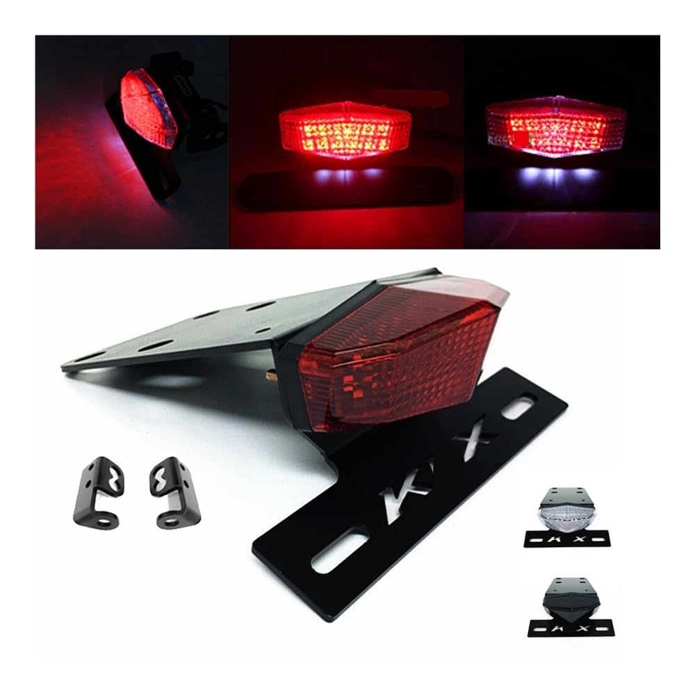 Trasera Luces Para Matrícula Trasera Motocicleta Para 250S