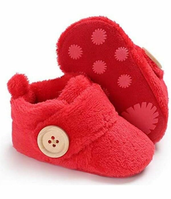 Image of Star Fish Baby Boys & Girls 3 TO 12 Months Skin Friendly Comfortable Baby printed Booties