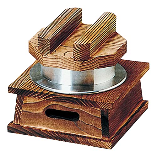 Tonamishouten Rice Pot, Rice Cooker, Hakama Set, 1 Piece, Aluminum, Made in Japan, Outdoor Activities, Camping, Direct Fire, Can Be Repainted