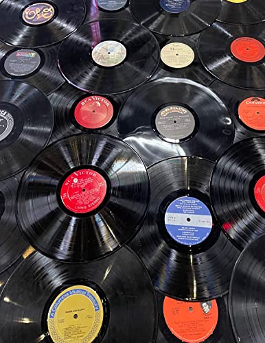Creative Picture Frames Factory Records 12 Inch Genuine Vintage Vinyl Record for Display Wall...