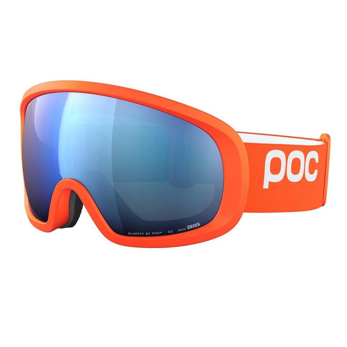 POC Fovea Mid - Ski- und Snowboardbrille für unvergleichliche Präzision und kristallklare Sicht bei jedem Wetter mit vollständigem UV-Schutz und innovative Beschichtungen