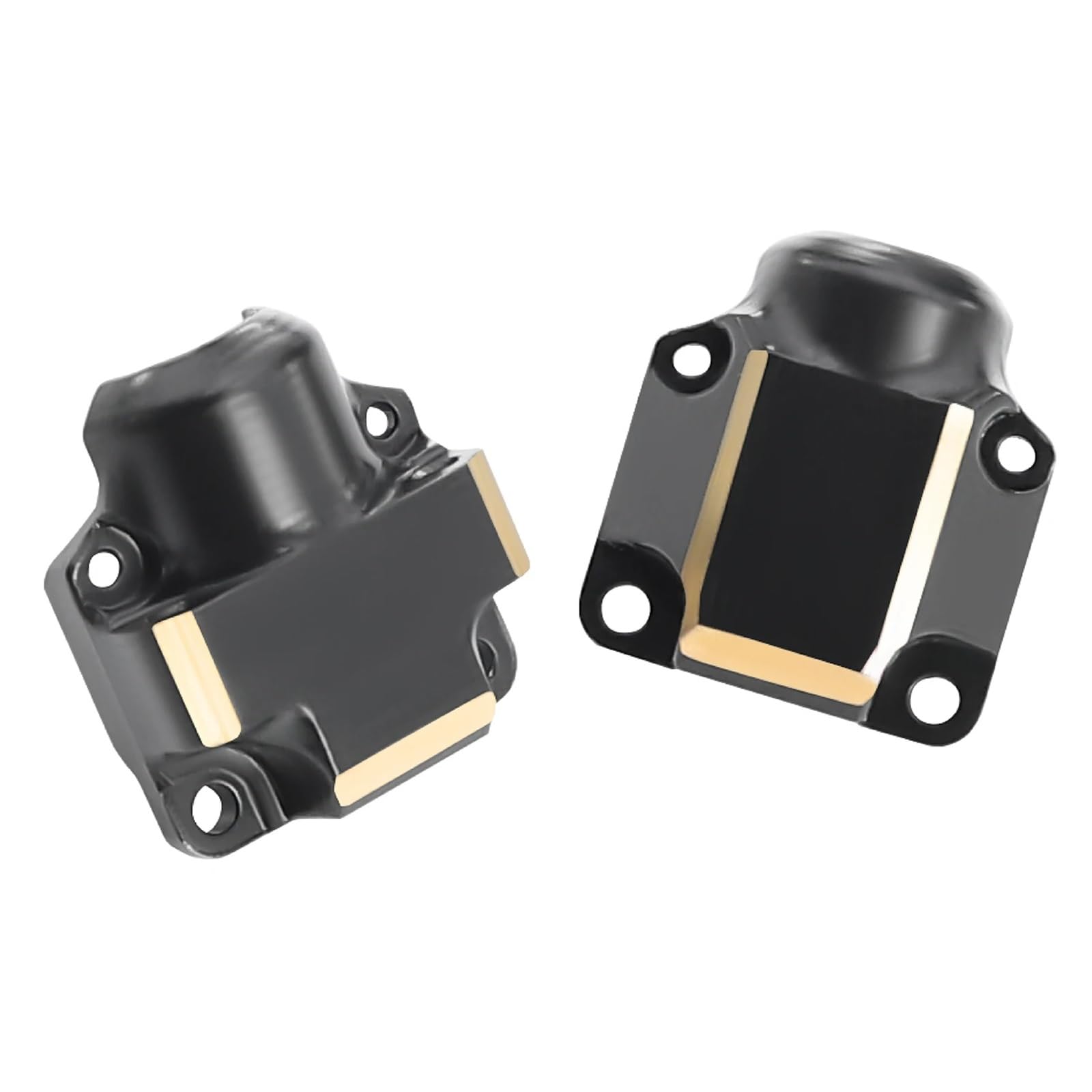 Per Axial Scx30 Per Bronco Per Wrangler Per Jlu Rc Auto Parti Aggiornamento Nero Ottone Anteriore Asse Posteriore Pesi Della Copertura Ricambi Modellini RC
