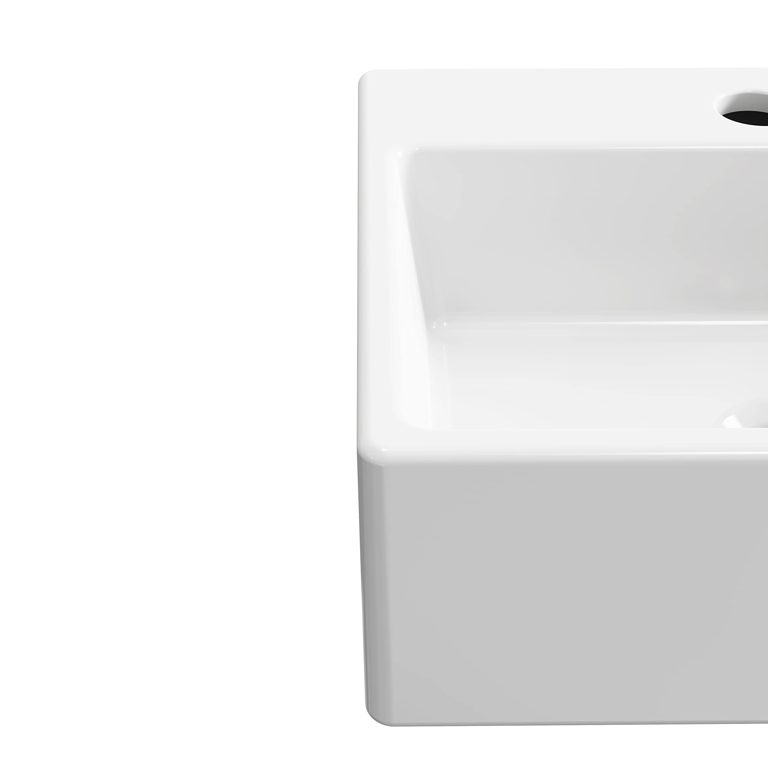 BAIKAL Pack solución para baño con lavabo y complementos. Incluye: lavabo cerámico, Grifo, Sifón extensible y Válvula de desagüe con rebosadero. Fácil instalación, se incluyen las instrucciones