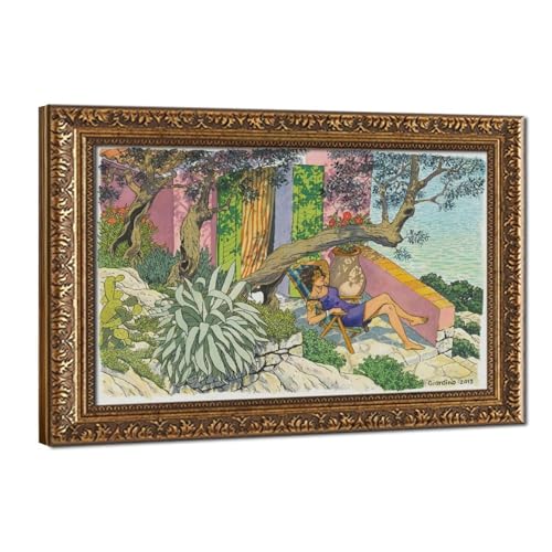 Toile Agave Vittorio Giardino pour decoration murale de bureau elegant