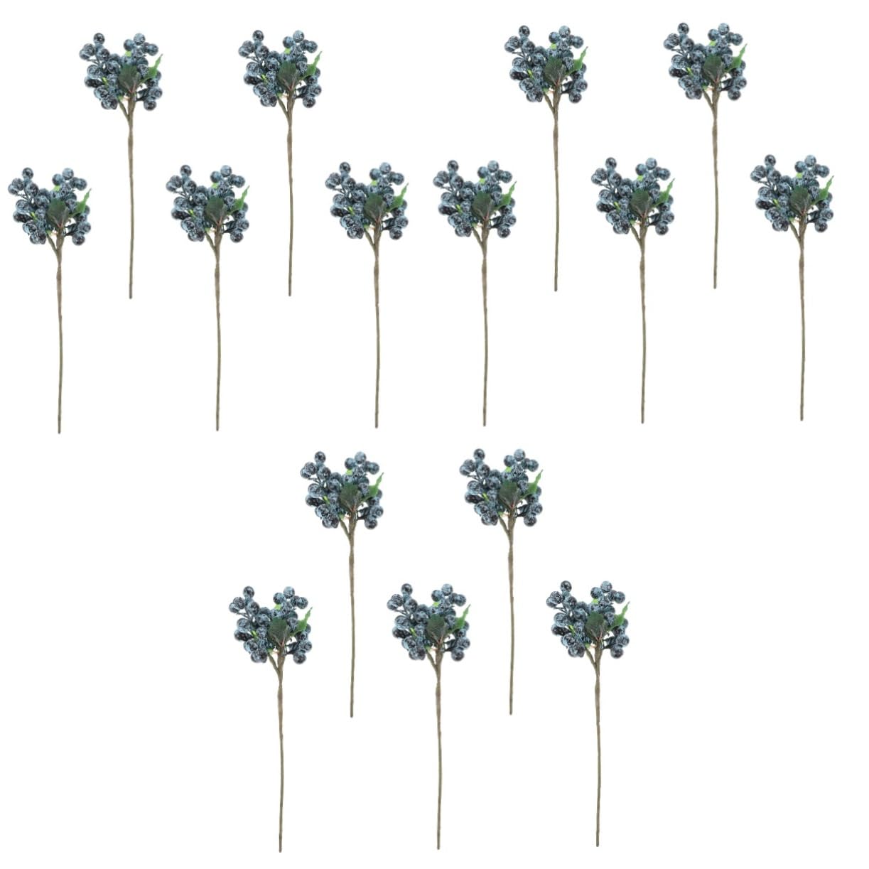 Abaodam 15pezzi Bacche Artificiale da Decorazioni Natalizie per Composizioni Floreali e Wreaths per Eventi e Decorazioni Domestiche