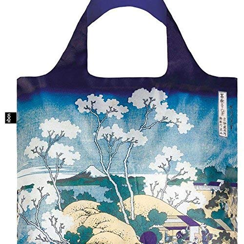 HOKUSAI Fuji from Gotenyama Bag: Gewicht 55 g, Größe 50 x 42 cm, Zip-Etui 11 x 11.5 cm, handle 27 cm