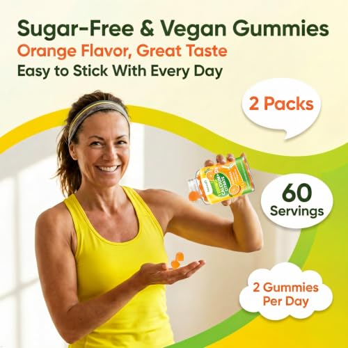 Aanuan Calcium Citrate Gummies with Vitamin D3