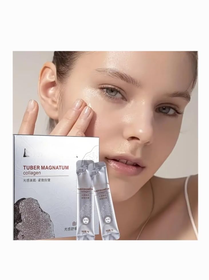 Korean Glass Skin Overnight Hydrating Moisturizing Firming Mask Anti Aging Skincare (Tuber Magnatum) image 5