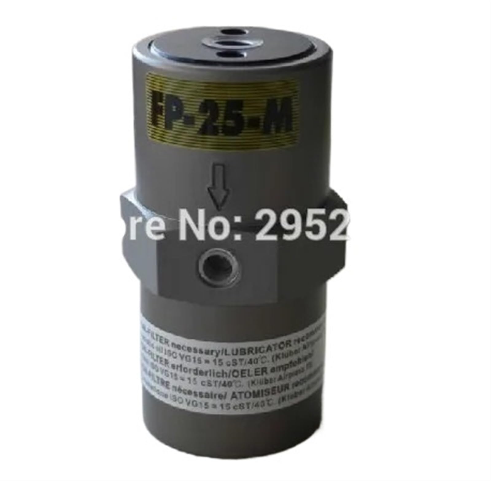 Vibrateur pneumatique à piston FP-25-M de haute précision en alliage d'aluminium 1/4"
