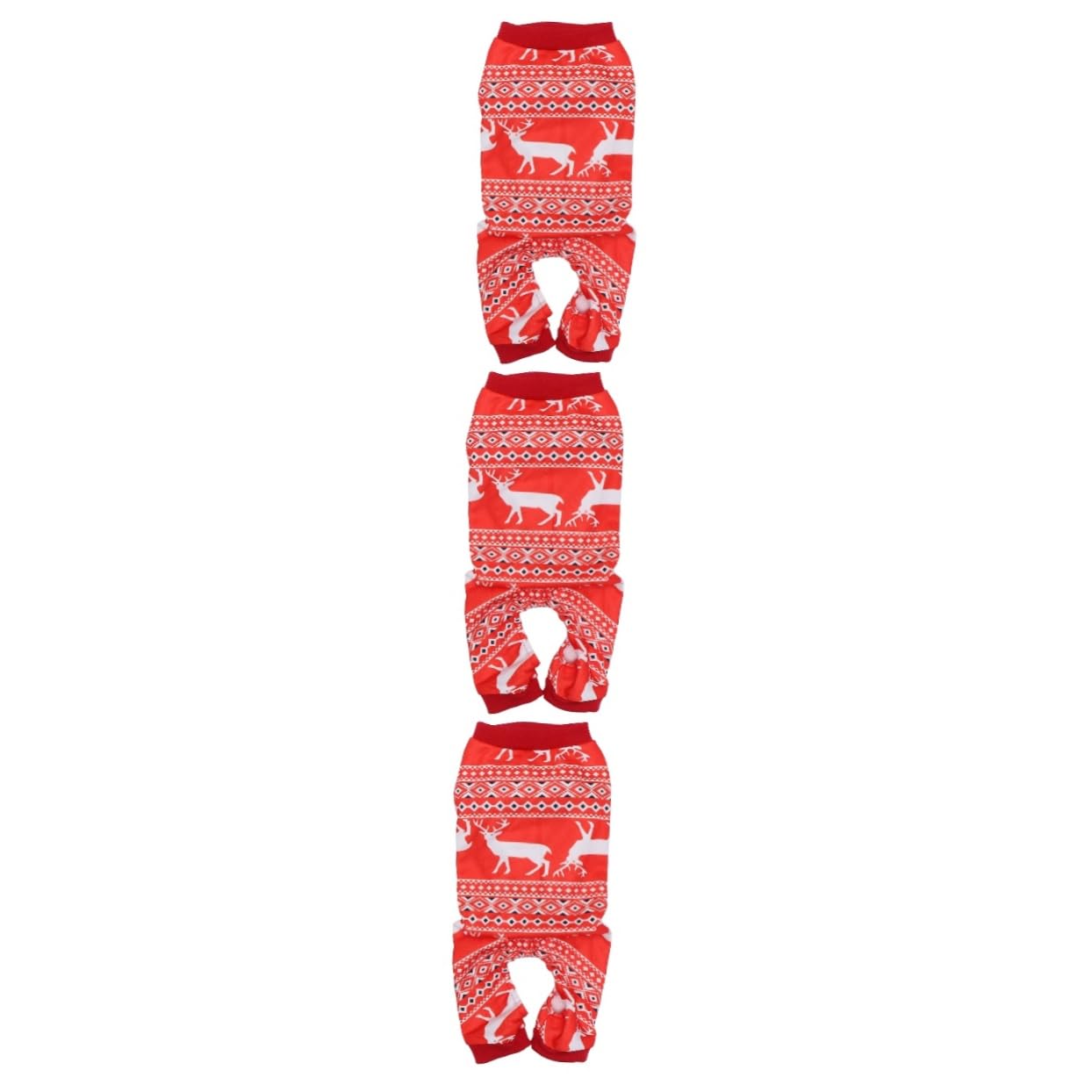BESPORTBLE 3 Pz Panno Natalizio per Cani Felpa con Cappuccio Canestro da Basket per Uccelli Costume Caldo per Cani Vestiti di Natale Chihuahua Animale Domestico Costumi Natalizi Rosso