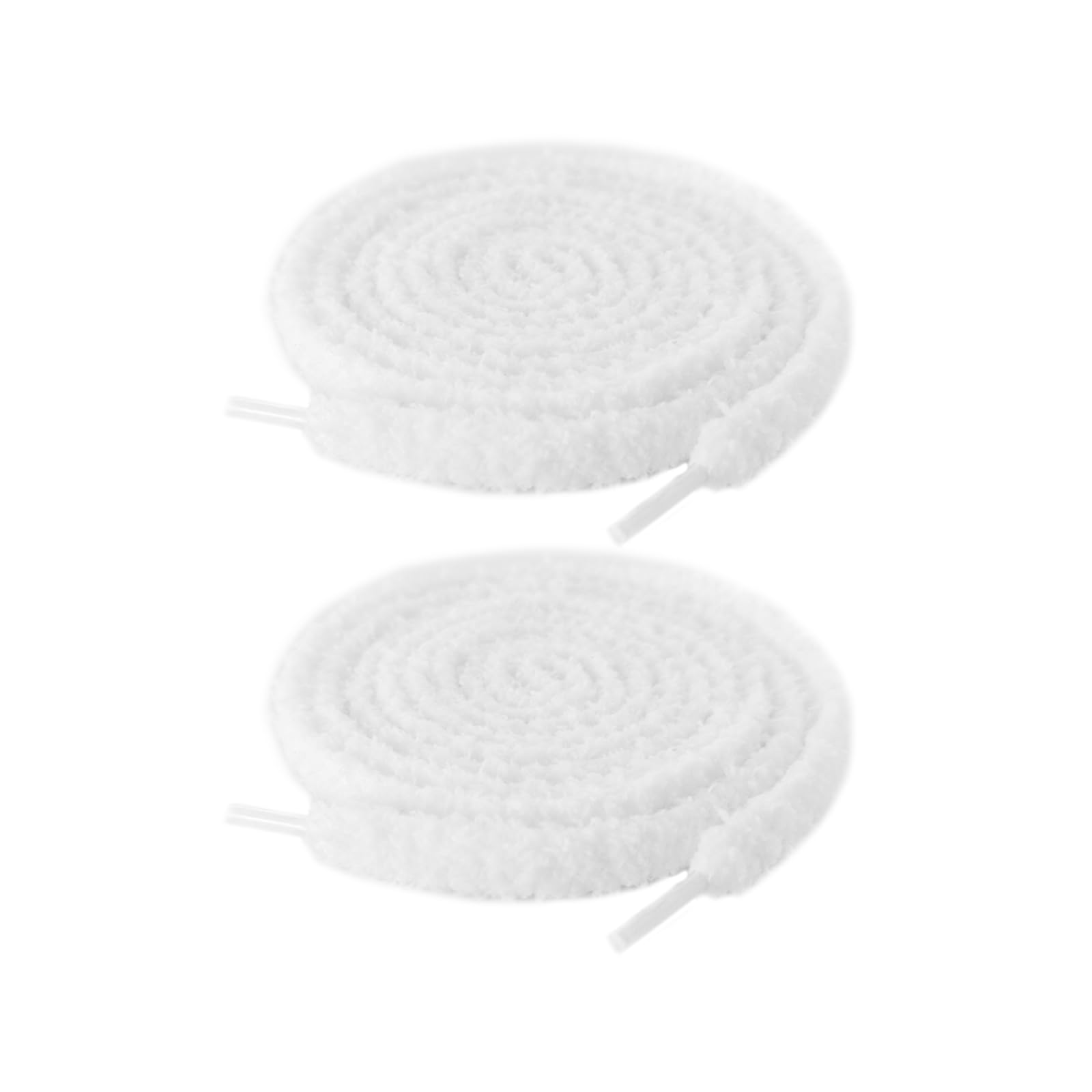 Fluffy Veters 10mm 'Wit' | Veters – Sneakers & Laces