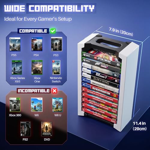 Tour de rangement Blu-ray pour protéger vos boîtiers PS4 - 7