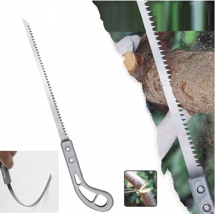 Portable Pruning Saw Professional Saw with Hook Rust Resistance Sharp Teeth Blades Pruning Saw with Ergonomic Non-Slip Handle Design Best for Outdoor Activity 9 Inch Saw (B0CQX8F9KJ) Amazon Price History, Amazon Price Tracker