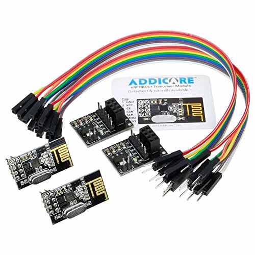 nRF24L01+ Wireless AddiKit with Socket Adapter Boards and Jumper Wires Amazon price tracker