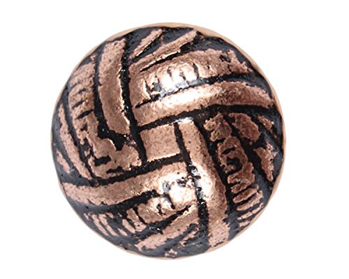 1000 Qty: C.S.Osborne and Co. No. 7002-0CRL 1/2 - Overlap Old Copper Lacquered Rolled/Post : 1/2