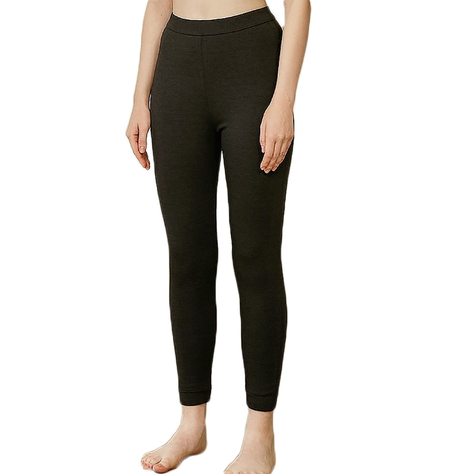 G&F Donna Calzamaglia Termica Caldo Leggings Pantaloni Leggero Biancheria Intima Strato Inferiore