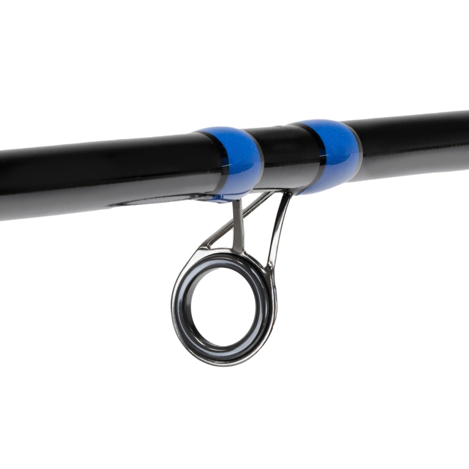 JVS Osprey Method Feeder - Canna da feeder - 2 Tops - Manico in sughero - Canna da cantiere - Nero - robusto porta mulinello - due punte in carbonio
