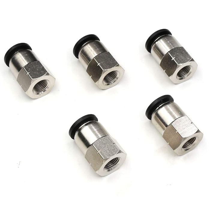 Buy 5/16 Tube Fitting 1/8 Female Npt Push Connect Air Fittings