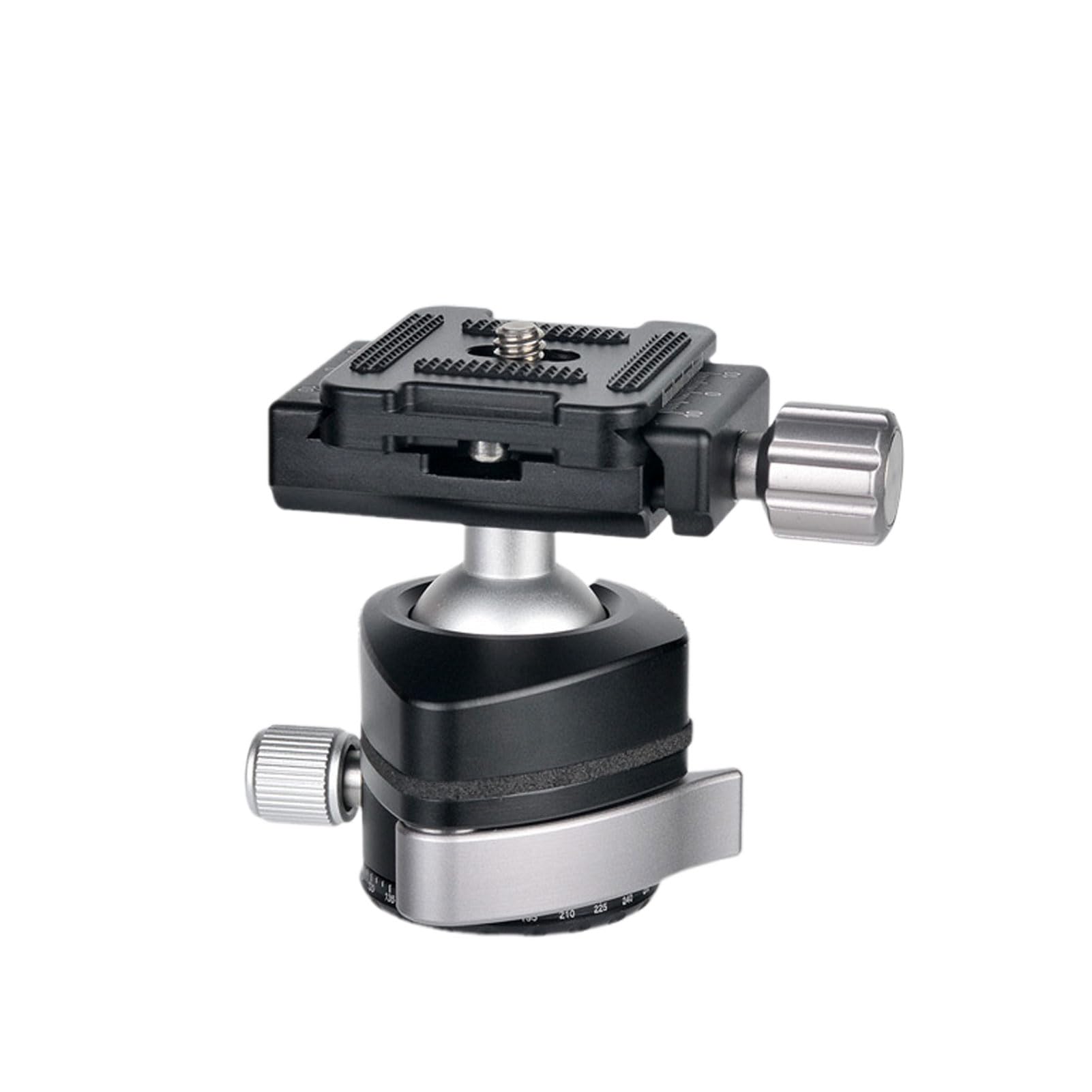 GOWENIC Testa a Sfera per Treppiede, Sgancio Rapido con una Sola Mano, capacità di Carico Impressionante, per Fotografia di Viaggio con Monopiede per Fotocamera DSLR Mirrorless